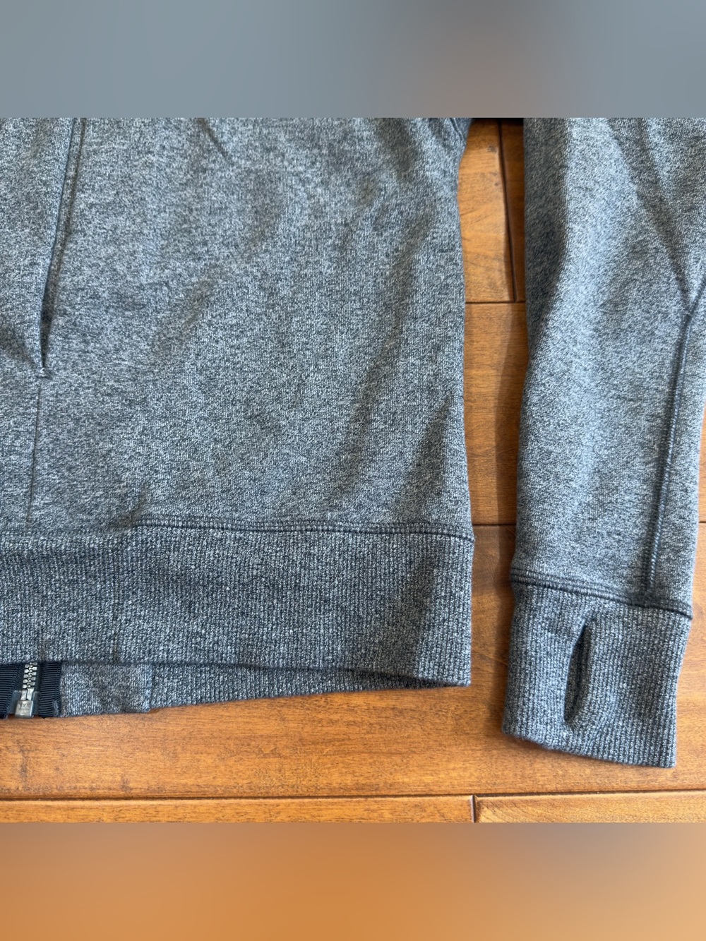 Lululemon Scuba Oversized Funnel Neck Full Zip Jacket Grey Heathered Size S - Picture 11 of 15